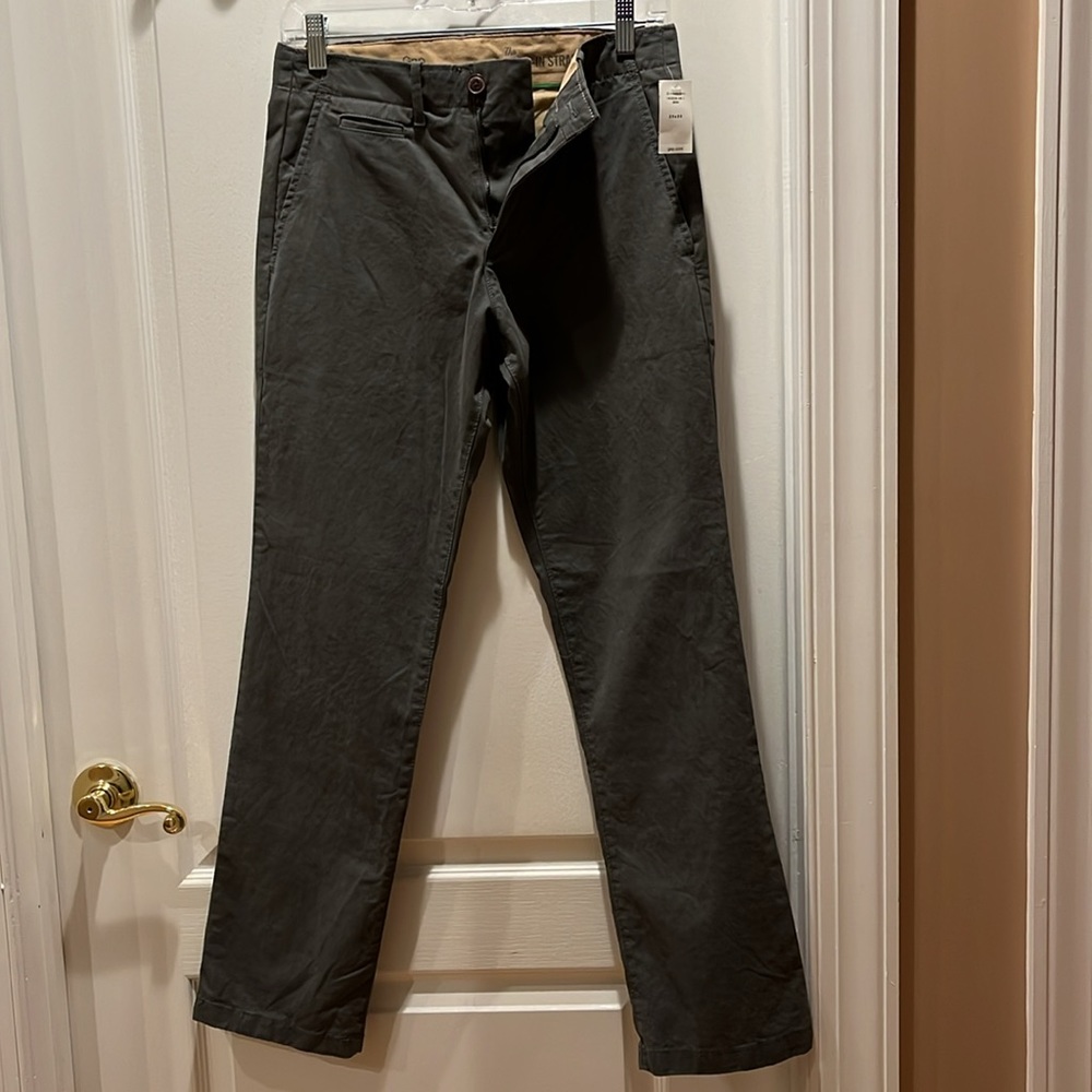 Gap Mens Straight Leg Khaki Pants